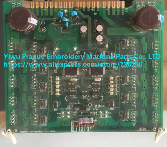 Board 5721 5720 Original Used Barudan Embroidery Machine Control Card