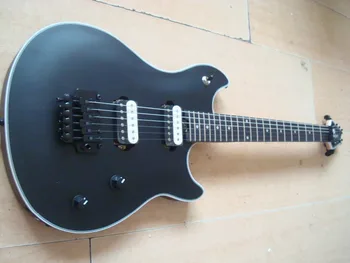 

EVH VAN HALEN wolfgang Kramer Charvel matte black matt Guthrie Govn GUITAR CUSTOM MADE Floyd Rose Tremolo dot inlay FREESHIPPING