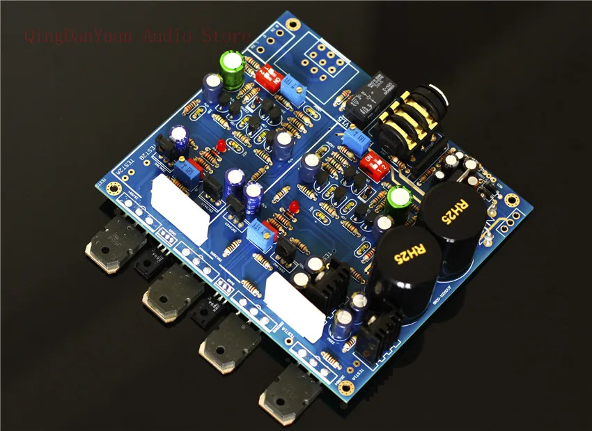 QHA4 аудио HIFI Class A FET транзистор дискретный компонент усилитель для наушников