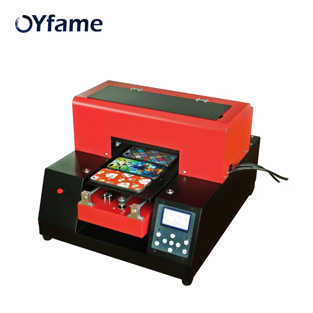 OYfame DIY металлический УФ принтер автоматический планшетный А4 Размер чехол для