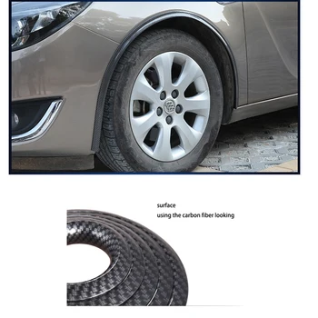 

lsrtw2017 carbon fiber car wheel arches trim for tesla model x model s 90d 75d 70d