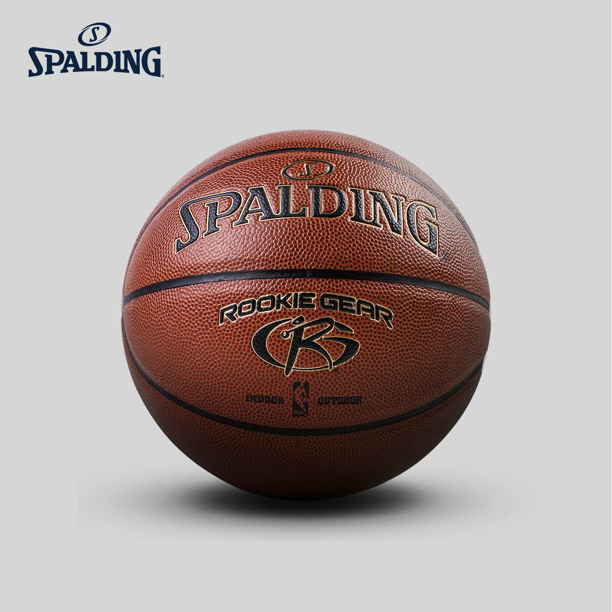 

Original SPALDING Rookie Gear indoor and outdoor teenagers PU No.5 basketball kid 74-582Y