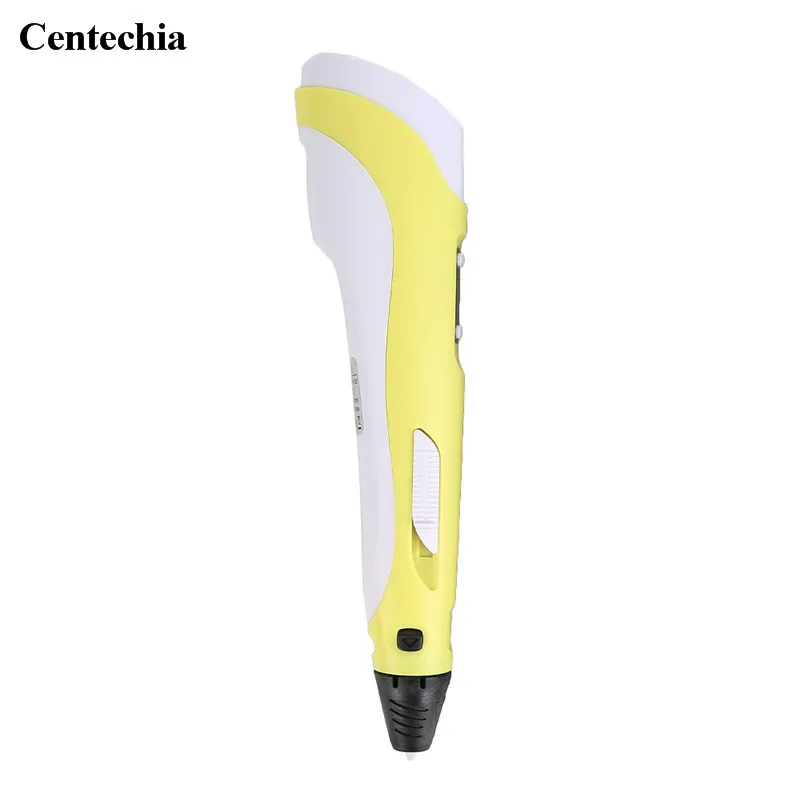 Centechia 3D печать pen1.75 мм ABS Смарт 3D Ручка для рисования+ Бесплатный адаптер накаливания креативный подарок для детей дизайн живопись горячая распродажа