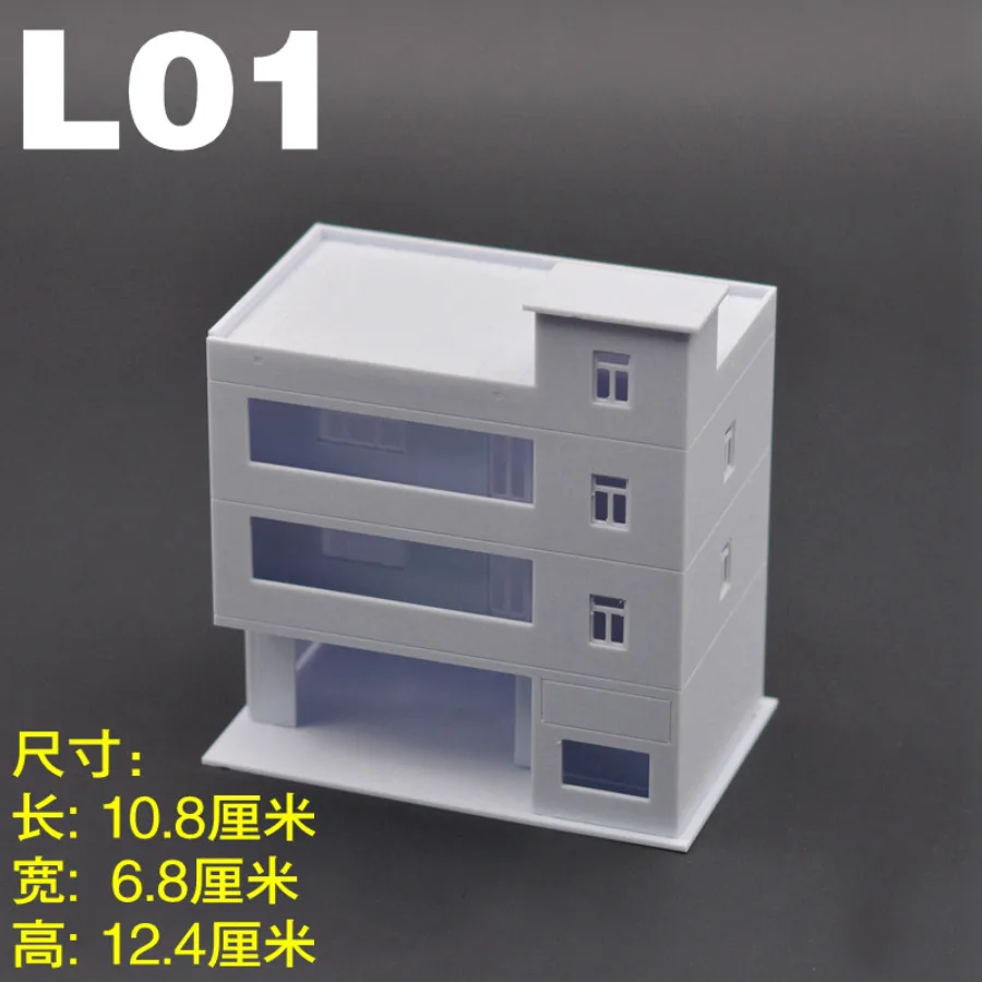 

1pcs/lot 1/100 scale architecture model building house for ho train layout and hobby model maker