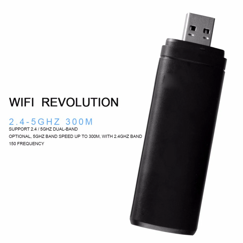 Мини WLAN ЛВС USB адаптер для Smart tv samsung WIS12ABGNX WIS09ABGN 5G 300 Мбит/с Wifi адаптер для портативных ПК wifi-аудиоприемник