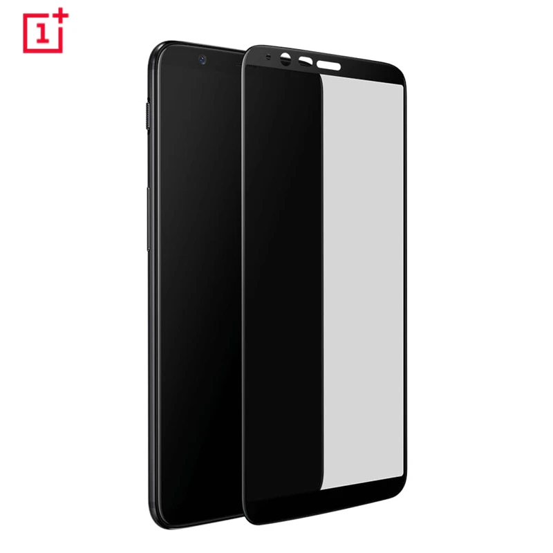 Официальный OnePlus 6T 3D закаленное Стекло Экран протектор One Plus 6 черного закаленного Стекло полный охват защитная пленка