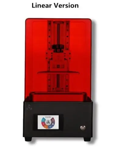 Best Offers 2019 double track rail X-CUBE LCD 3D printer SLA UV curing photosensitive resin Printing Size 120X60X200MM