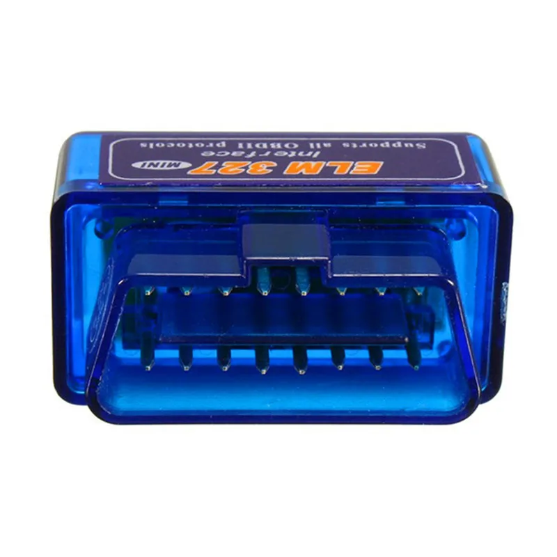 Bluetooth V1.5 ELM327 OBD2 миниатюрный Интеллектуальный диагностический сканер интерфейса