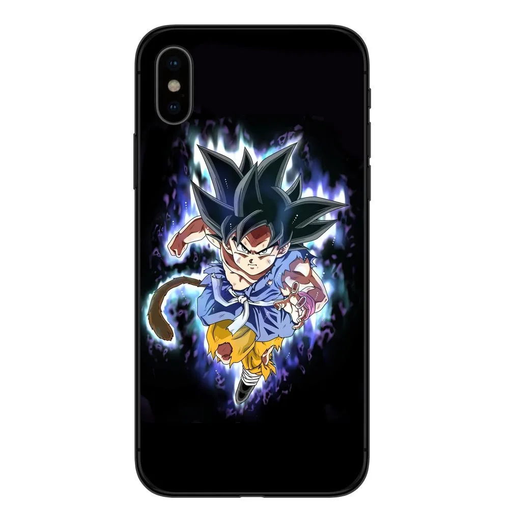 Чехол для телефона с Dragon Ball; Dragonball z Мягкий ТПУ чехол для телефона для iPhone X 10 чехол Гоку для iPhone 5S, se, 6, 6 s Plus, 7, 7 Plus, 8, 8Plus - Цвет: TPU