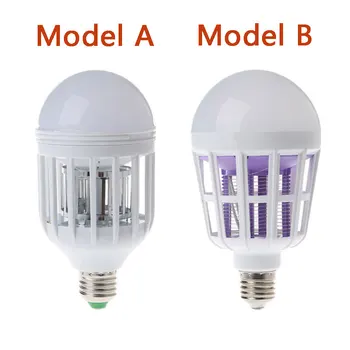 

LED Mosquito Killer Lamp Light 2 Mods in 1 E27 LED Bulb Electric Trap Light Electronic Anti Insect Bug Wasp Pest Fly Greenhouse