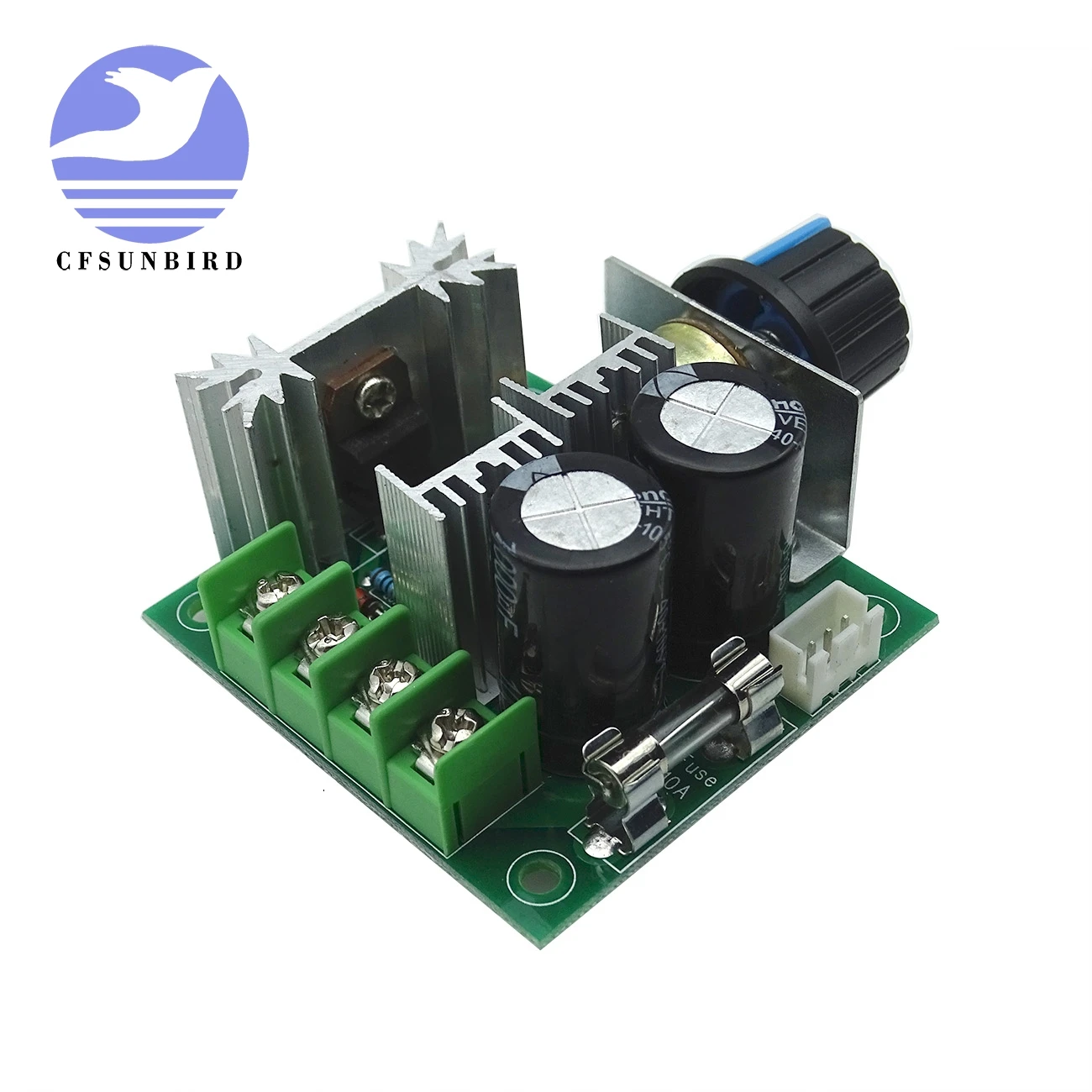 

1pcs CFsunbird Width Modulation 12V-40V 10A Pulse PWM DC Motor Speed Control Switch New