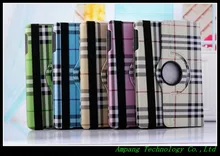 Scottish tartan Cover for iPad 6 Case Slim Smart Flip Cover for iPad Air 2 Case Rotating Cases with Holder for iPad 9.7 inch