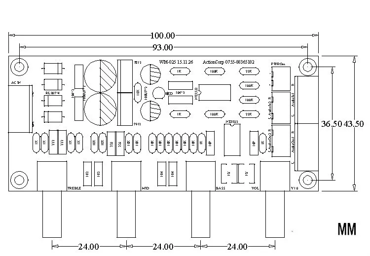 DIY kit NE5532 HIFI предусилитель Предварительный усилитель тональная плата наборы ВЧ альт регулятор громкости басов для усилителя динамиков