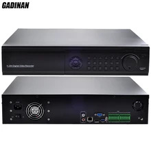 GADINAN 32CH 1080P/16CH 4MP/8CH 5MP H.265 NVR Network IP System Support 8 HDD Ports P2P ONVIF Cloud CCTV NVR Max 4K Output