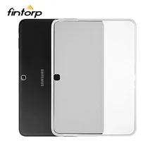 Ультратонкий Прозрачный чехол для samsung Galaxy Tab 4 10,1 LTE SM T530 T531 T535 T533 10,1 дюйма, мягкие водонепроницаемые чехлы из ТПУ