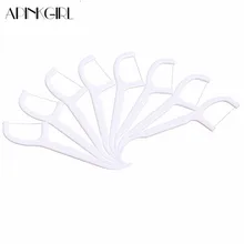 APINKGIRL 50 шт./1 коробка зубная нить Профессиональный Зуб выбора межзубные щетки чище зуб удалить зуб остатка Уход за полостью рта