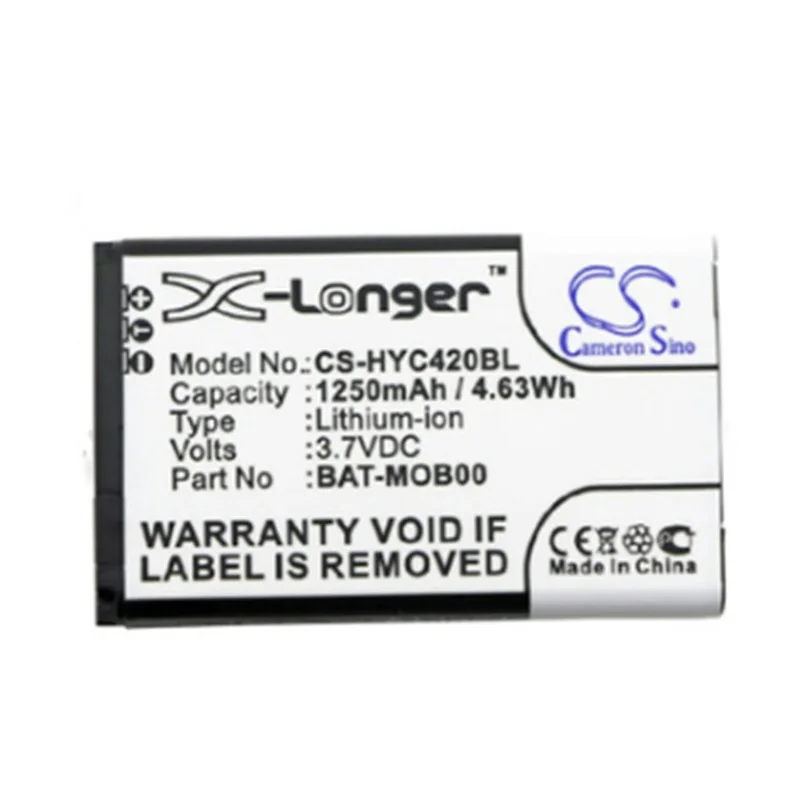 

Battery for Honeywell Captuvo SL22 SL42 SL62 70e 75e Scanner Li-Ion Rechargeable Replacement BAT-MOB00 PS1615000794 3.7V 1250mAh