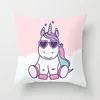 Mandala Tropical Flamingo Pattern Decorative Pillows Unicorn Cushion Cover Polyester Pillowcase Pillowcover ► Photo 3/6