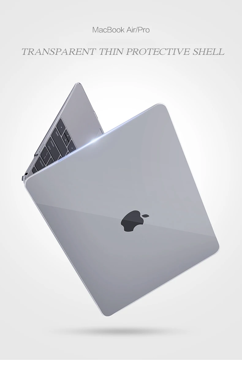 SDYGHHT горячая Распродажа кристально прозрачный чехол для Macbook Pro retina Air 11 12 13 15 для Mac Air 13 pro 13 15 чехол для ноутбука