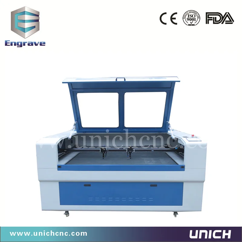 

Double head cnc laser engraving machine/wood laser machine/acrylic laser cutting machine