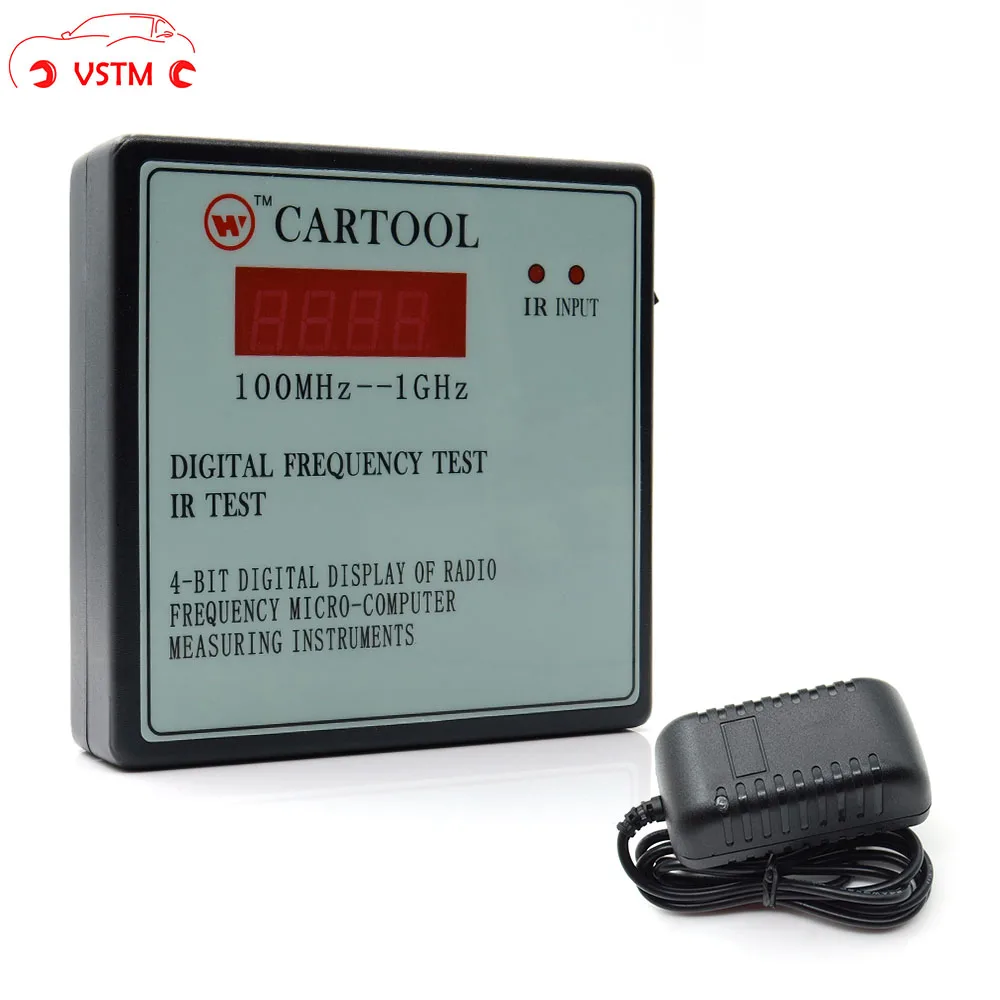 

Car IR Infrared Remote Key Frequency Tester (Frequency Range 100-1000MHZ) Remote Control Digital Frequency Test CARTOOL