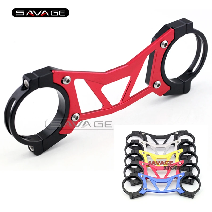 ФОТО For HONDA CB400 VTEC 2002-2015, CB1300SF 2004-2013 Red BALANCE SHOCK FRONT FORK BRACE Motorcycle Accessories