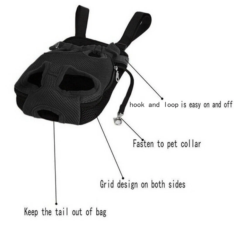 1 шт. рюкзак для перевозки животных Регулируемый кот собака передние ноги Перевозчик дорожные сумки MK