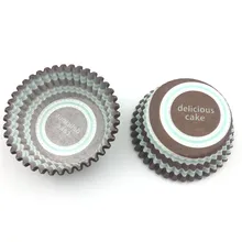 100 шт./лот форма для порционного кекса бумажные формы для выпечки формы для маффинов форма для торта, капкейков держатели вечерние инструменты для украшения торта