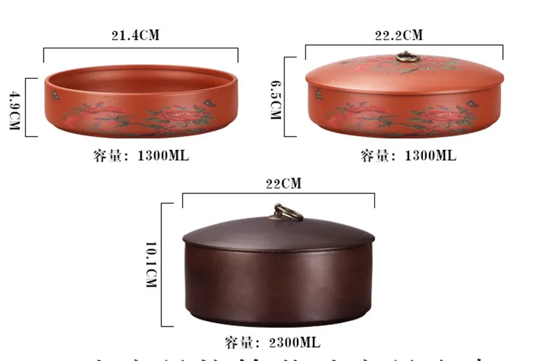 XMT-HOME новая керамическая чайная коробка caddy Канистра для пуэр чая 357 г Большой чай мыть caddy Канистра контейнер для кофе 1 шт