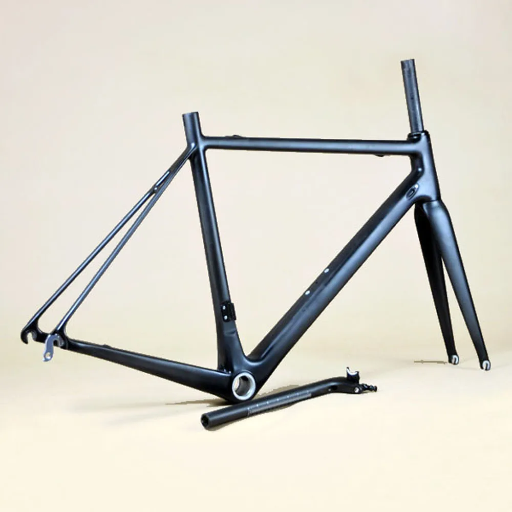Discount Super Light Full Carbon Fiber T1000 Carbon Road Frame Bike Frameset UD Matte BSA/BB30 Cycling Bicycle Parts FM066-SL 3