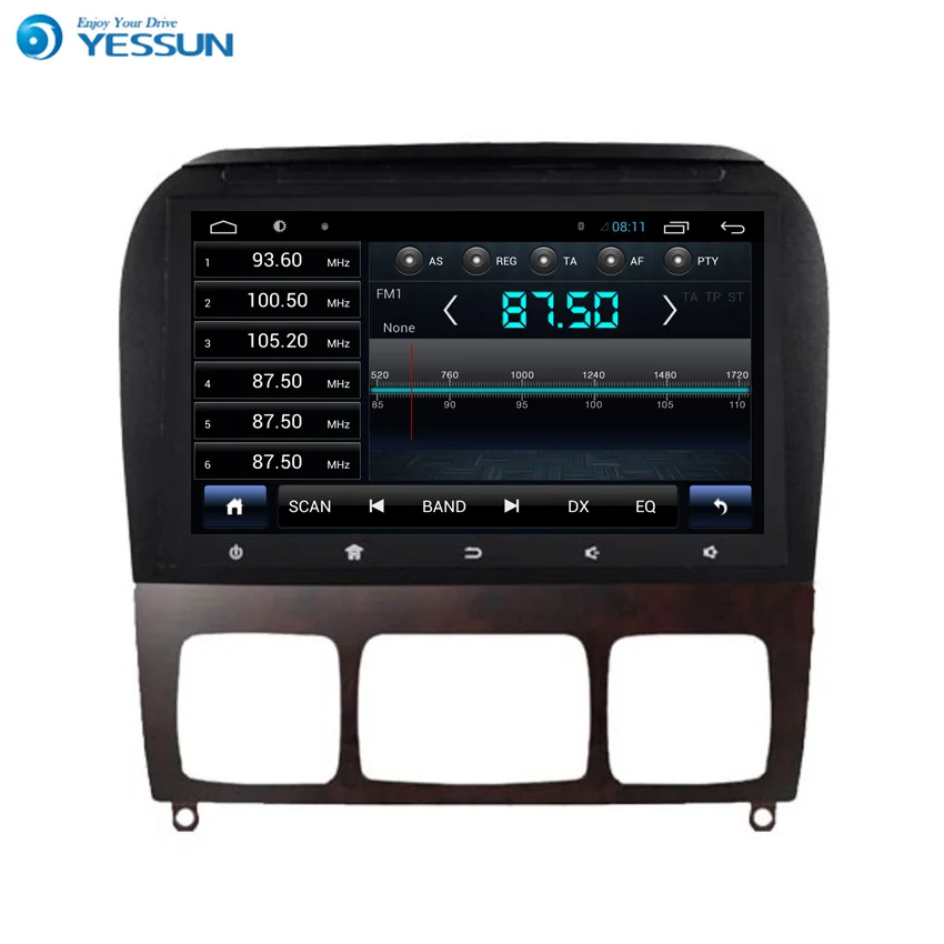 Discount YESSUN For Benz S350 1998~2005 Android Car GPS Navigation DVD player Multimedia Audio Video Radio Multi-Touch Screen 1