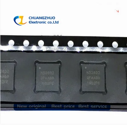 10 шт. NRF52832-QFAA-R RF TXRX + MCU BLUETOOTH 48VFQFN | Электроника
