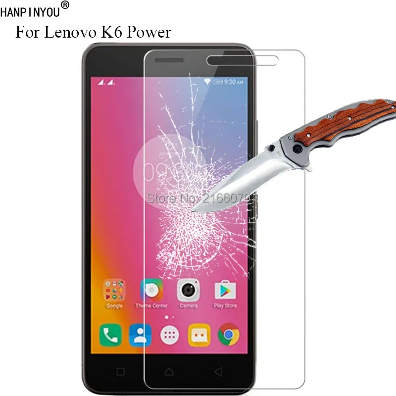New 9H 2.5D Hard Tempered Glass Screen Protector For Lenovo K6 Power K6Power 5.0&quot Protective Film Guard Shield + Clean Tools | Мобильные