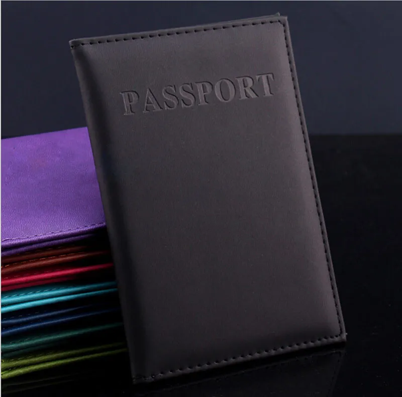 Для женщин и мужчин, держатель для паспорта, имитирующий кожу, держатель для карт, для автобуса, бизнес, чехол для кредитных карт, кошелек, 6 цветов
