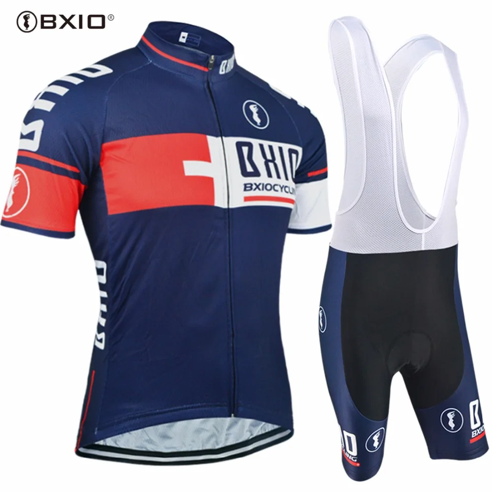 BXIO Summer Cycling Sets Short Sleeve Cycling Kits Pro Team Bike Cloth
