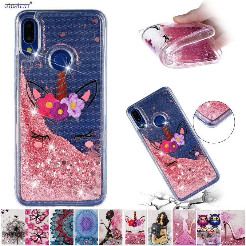 

Xiaomi Redmi Note 7 Dynamic Liquid Quicksand Full Cover Xaomi Xiomi Redmi Note 7 Red Mi Note7 Pro Bling Silicone Soft TPU Cases
