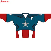 Кавасаки бренд на заказ хоккей Джерси Топ для мужчин XS-3XL размера плюс коллаж тренировочная практика хоккейные Рубашки Майки