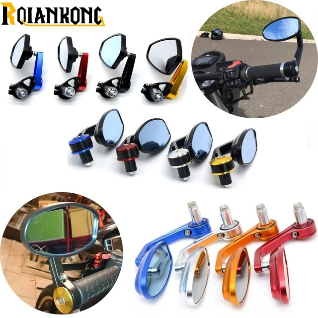 

Universal Motorcycle Mirror View Side Rear Mirror 7/8" 22mm Handle bar For BMW F R K 650 700 800 1200 1300 GS R RS Adventure