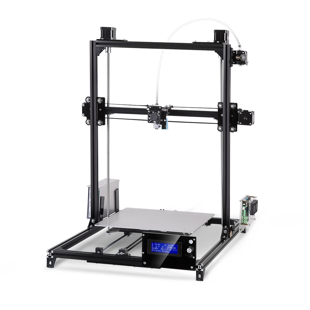 Большой размер печати Flsun I3 3d принтер 300*300*420 мм металлическая рамка автоматическое выравнивание DIY 3d принтер комплект ЖК-экран с подогревом кровати