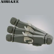 10A 400V HDC Aviation Plug Connector PG11 Rectangular Heavy Duty Connector 4Pin 5Pin With Earthed