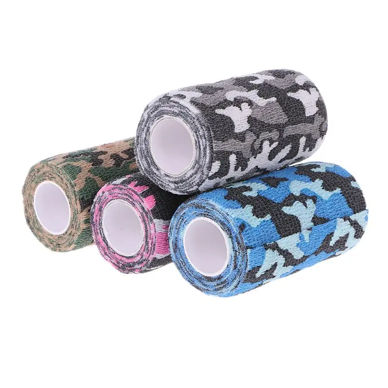 

Tattoo Self-adhesive Non-woven Elastic Bandage Sport Tape Grip Tube Cover Wrap