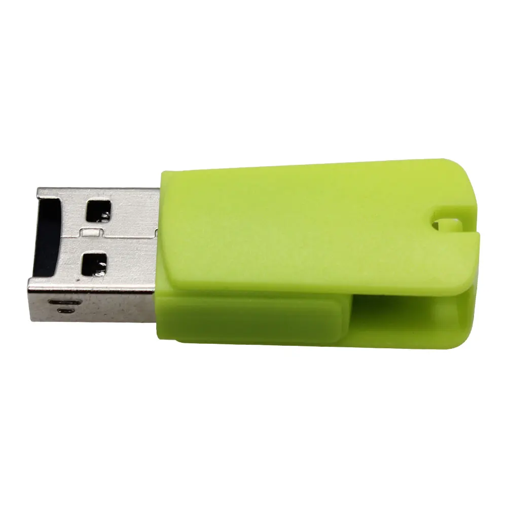 2 в 1 USB 2,0 и TF/Micro Женский к Micro USB Мужской OTG кардридер адаптер Зеленый