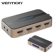 Vention 3 input 1 output HDMI Switch Switcher HDMI Splitter HDMI Cable with Audio for XBOX PS3 Smart HD 1080P HDMI 3 Input 1 Out