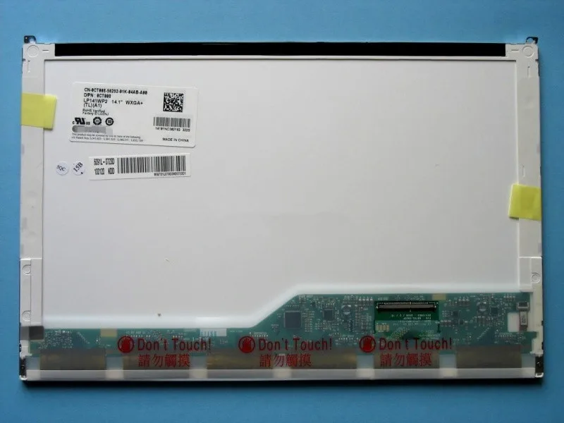 Quying LTN141BT01 LP141WP2-TLA1 LP141WP2 (TL)(A1) FOR DELL E6400 1435 notebook laptop lcd screen 50pins 1440x900 Quying LTN141BT01 LP141WP2-TLA1 LP141WP2 (TL)(A1) FOR DELL E6400 1435 notebook laptop lcd screen 50pins 1440x900