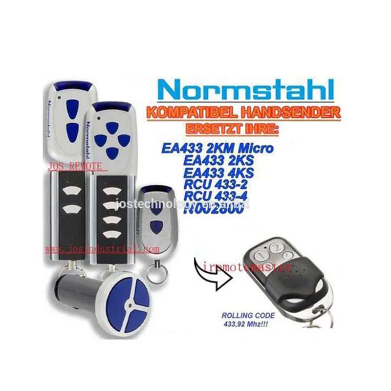 NORMSTAHL EA433 2KM Micro 2KS 4KS RCU 433-2 433-4 NOO2800 замена пульта дистанционного управления