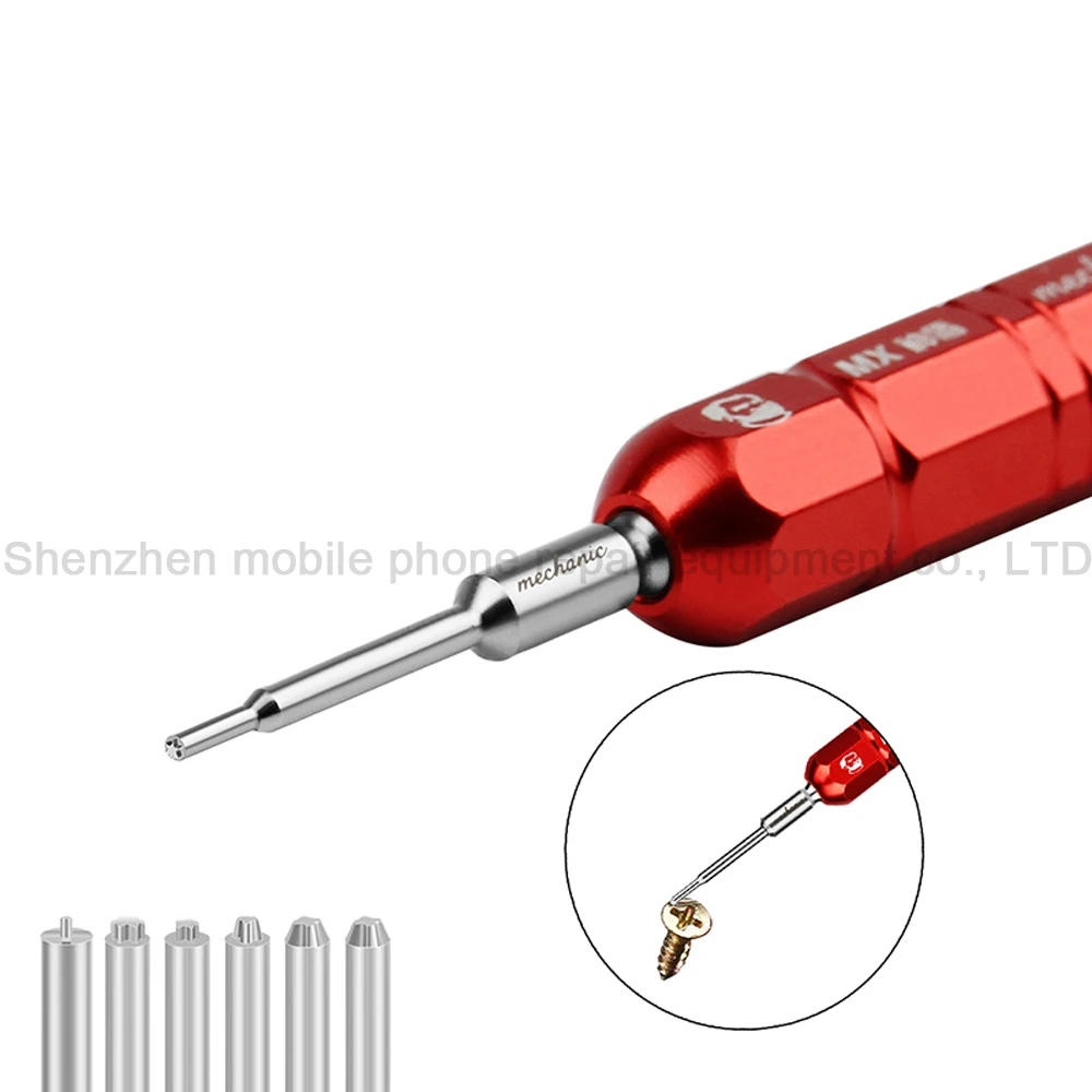 Механик MX 3D партии заголовок отвёртки Professional телефон демонтаж для IPhone IPad отвертка очки часы Ремонт Инструменты