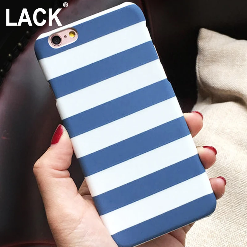Zebra Stripe Case For iphone 6 Case Hard White Black Blue Cover Case for iPhone 6S 6 Plus 5 5S Protect Phone Cases Coque Capa