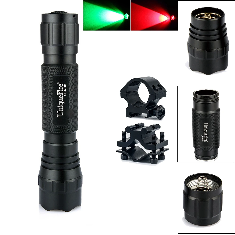 Уникальный светодиодный фонарь WF 501B XPE Zoom 3 режима освещения IP67 Водонепроницаемый