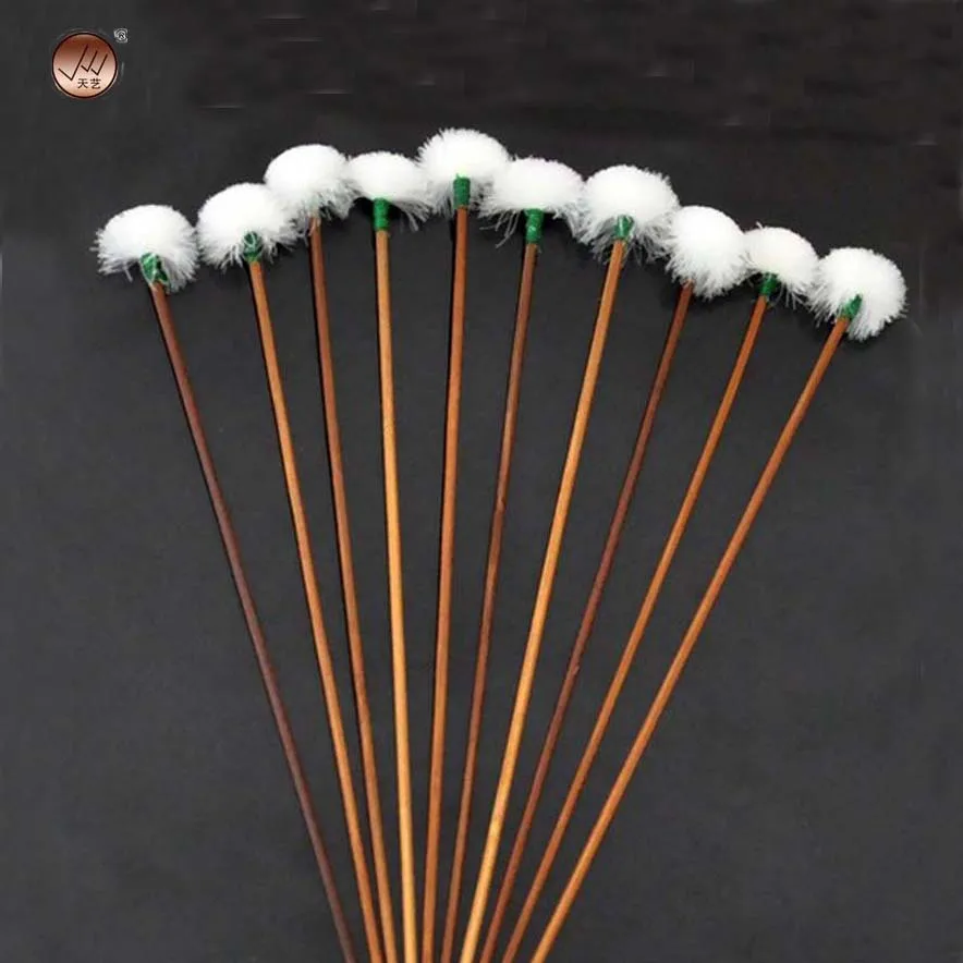 

1PC Hand-made Ear Wax Small Head Cleaner Tool with Bamboo Handle Swan Hair