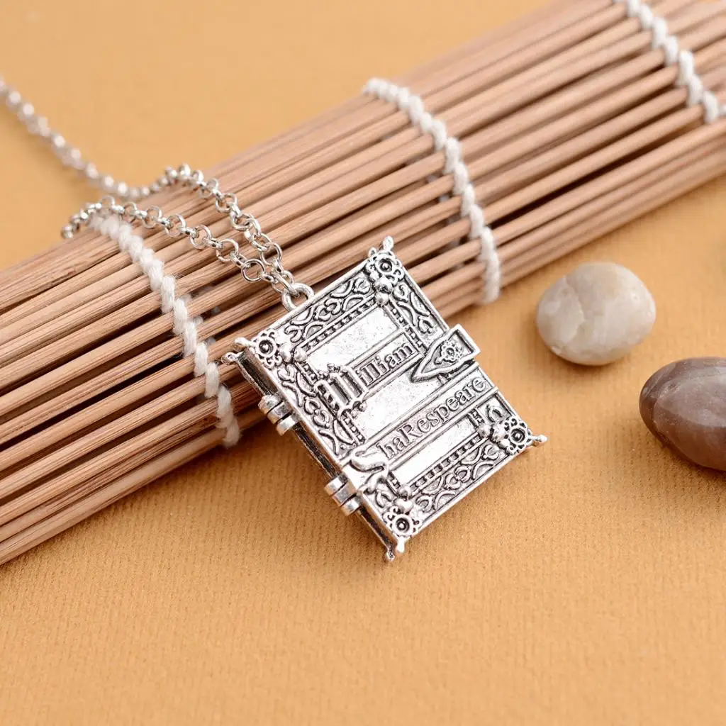 Gothic Openable Box Pendant Photo Frame Locket Charm Necklace Accessories